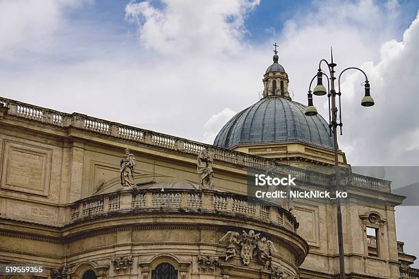 The Church Of Santa Maria Maggiore In Rome Italy Stock Photo - Download Image Now - Architecture, Backgrounds, Beauty