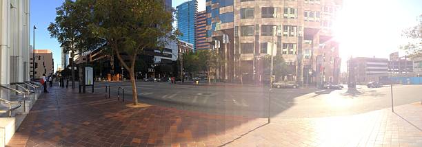 Panorama of Urban Downtown