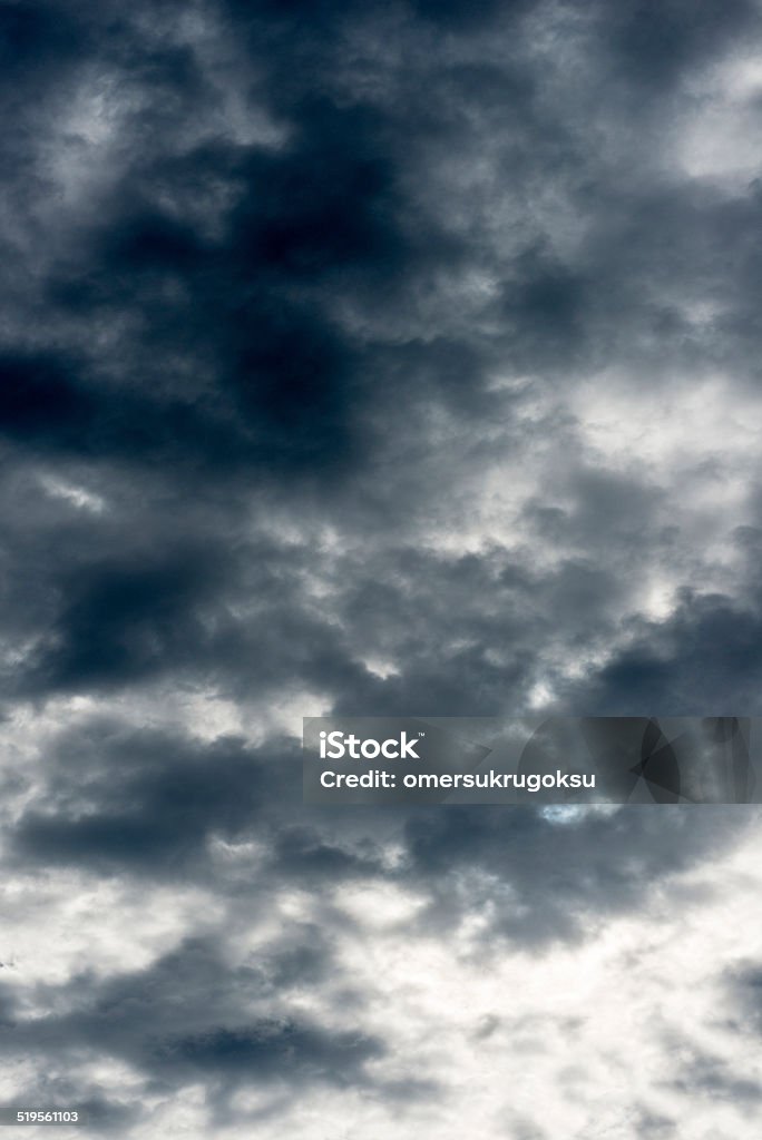 Rain Clouds Rain clouds in Thassos, Greece. Dramatic Sky Stock Photo