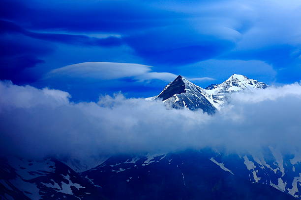 Austrian Tirol Alpine storm clouds, Innsbruck, Hohe Tauern, Grossglockner Austrian Tirol Alpine storm clouds, Innsbruck, Hohe Tauern, Grossglockner grossglockner stock pictures, royalty-free photos & images