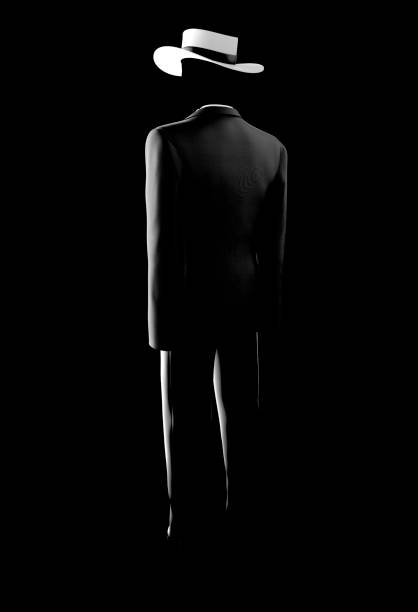 istock Black Business Suited Man Rear View 519574673