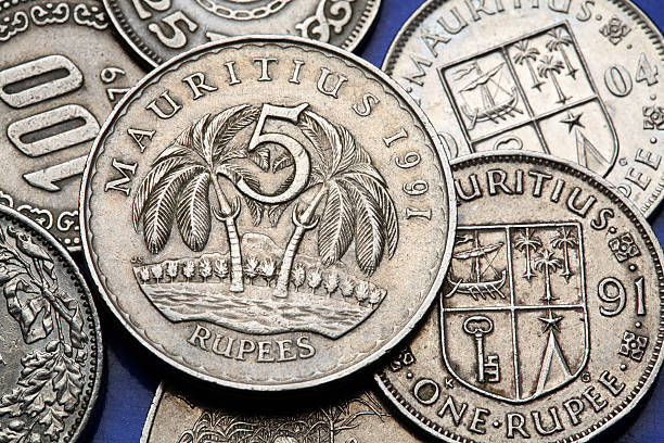 istock Coins of Mauritius 519576211