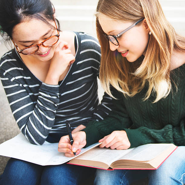 istock Women Talking Friendship Studying Brainstorming Concept 519578440