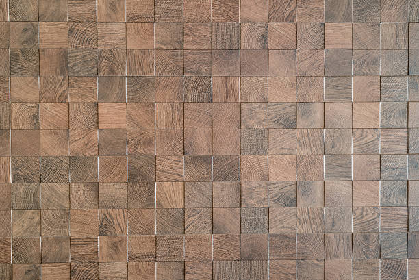 istock Wood wall textute, wooden block 519582536