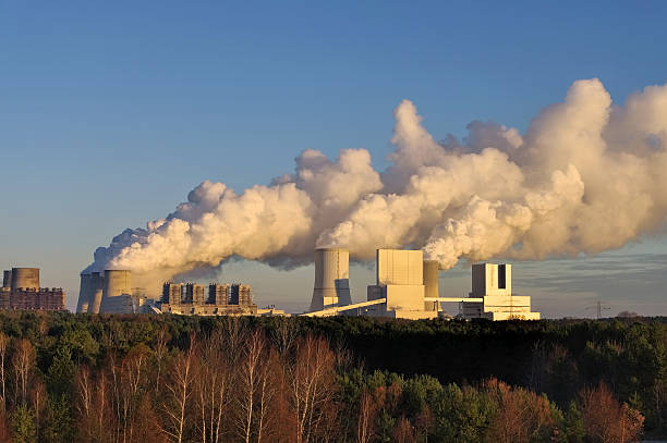 usina elétrica boxberg - carbonic acid - fotografias e filmes do acervo