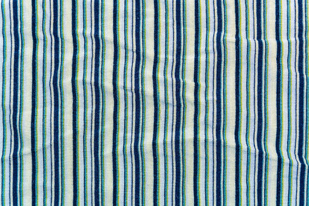 istock The knitted fabric in black, yellow stripes 519584814