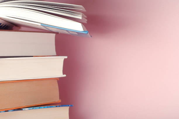istock Vintage old books onon  light background 519585938