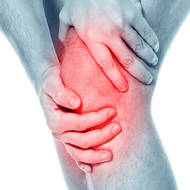 ból w knee. urazy sportowe - shock frustration damaged inflammation zdjęcia i obrazy z banku zdjęć