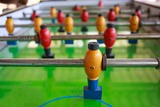 istock old football table, soccer table 519588947