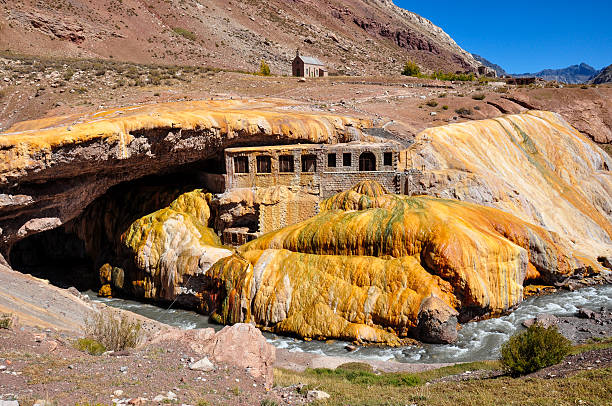 istock Gorgeous Puente del Inca ruins between Chile and Argentina 519592563
