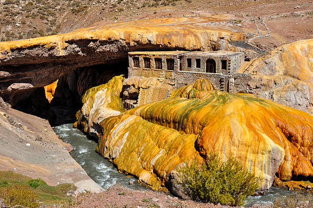 istock Gorgeous Puente del Inca ruins between Chile and Argentina 519592565