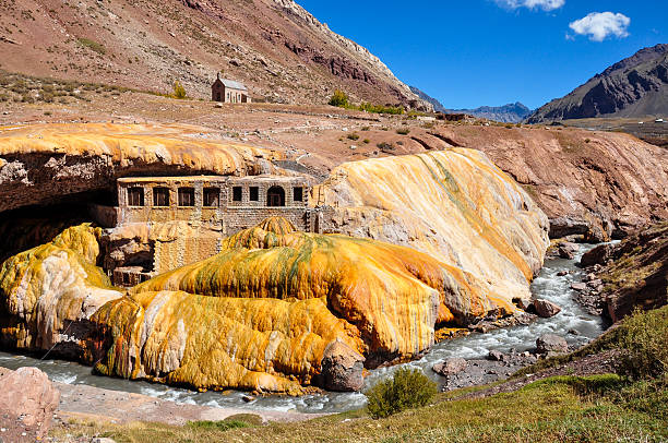 istock Gorgeous Puente del Inca ruins between Chile and Argentina 519592567