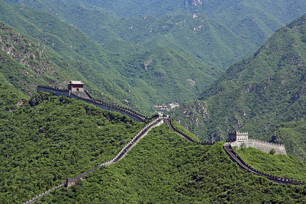 istock Chinese Great Wall At Juyongguan, oil paint stylization 519592821