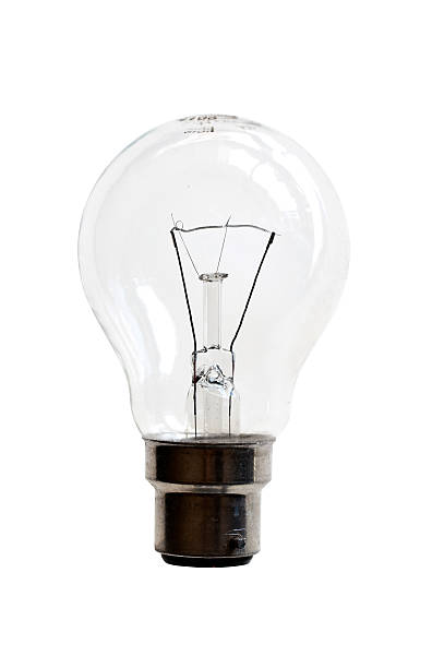 istock Filament light bulb isolated on white background 519593915