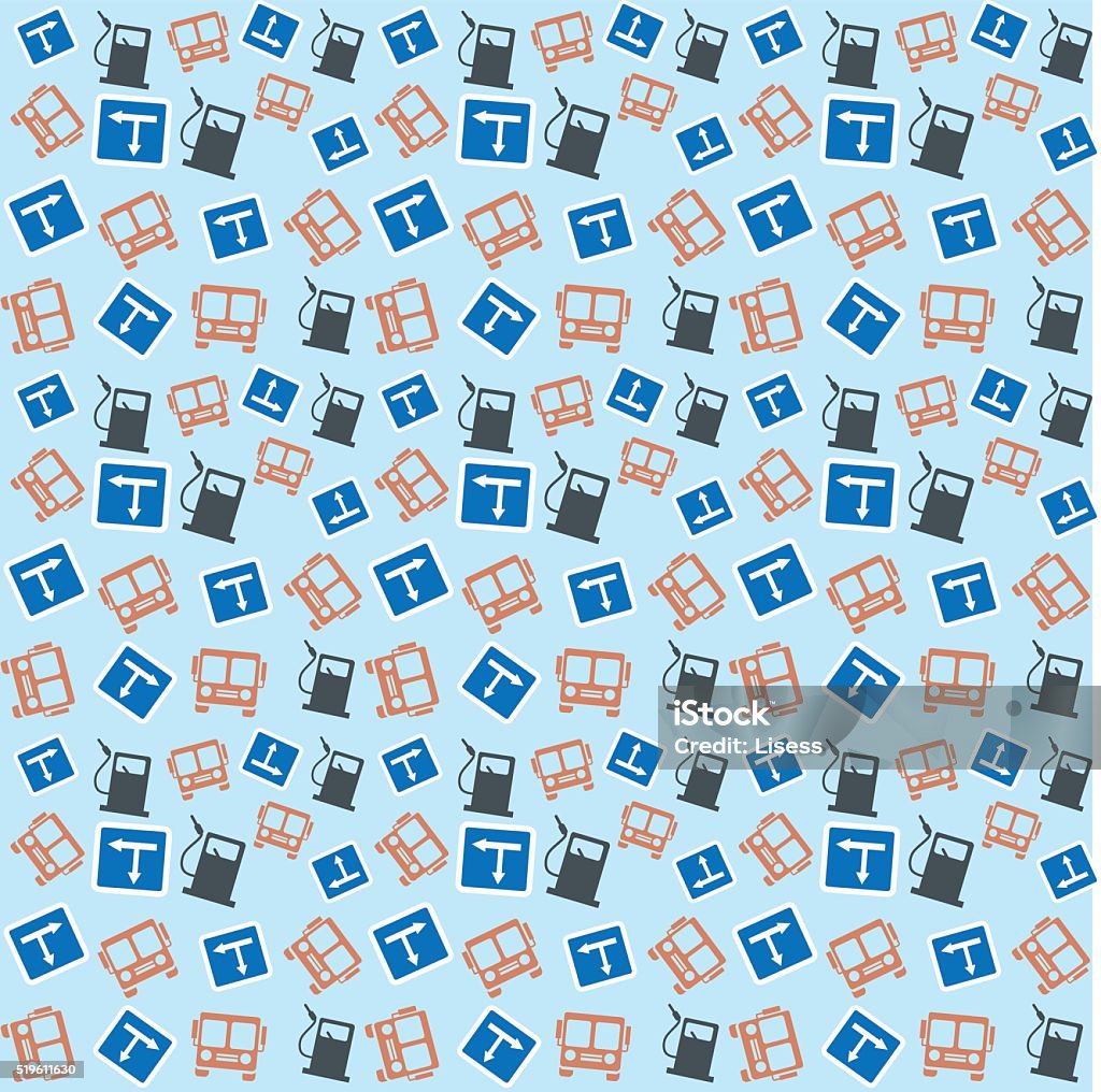 Abstract Pattern Travel Travel Pattern Seamless Background Stock Illustration - Download Image ...