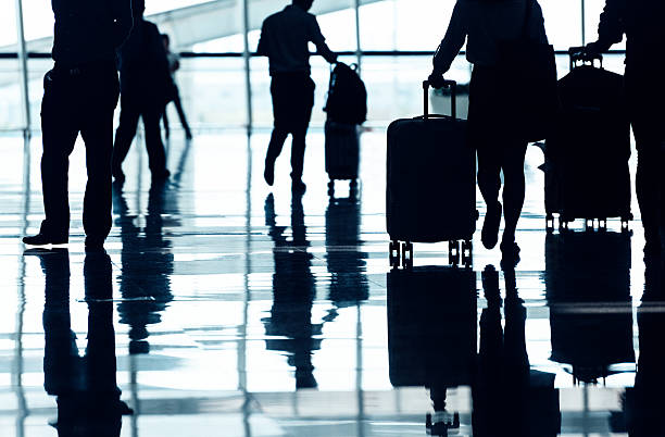 istock Passenger walking in the airport 519616622
