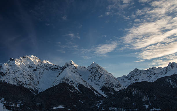 istock Evening in the mountains, Swiss Alps, Engadine, Switzerland 519620421