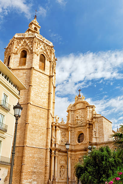 istock Valencia  cathedral temple in old town. 519621341