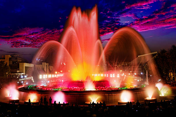 istock The famous Montjuic Fountain 519621853