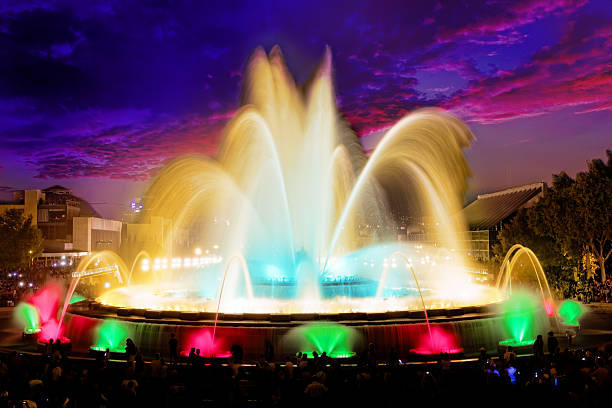 istock The famous Montjuic Fountain 519621855
