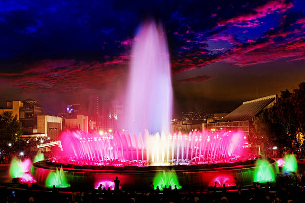 istock The famous Montjuic Fountain 519621859