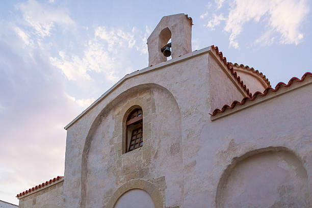 Przodu grecki Kościół w Południowe Włochy – zdjęcie