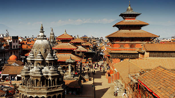 kathmandu - katmandu stock-fotos und bilder