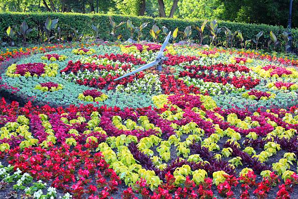 istock Flower clock in Ciechocinek, Poland 519624991