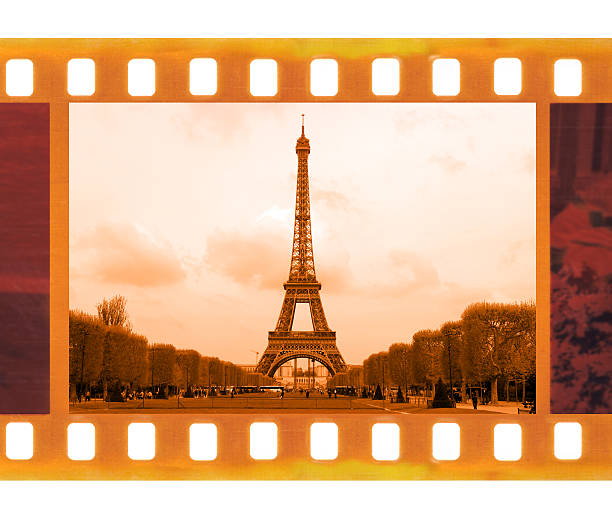 istock vintage old 35mm frame photo film 519624999