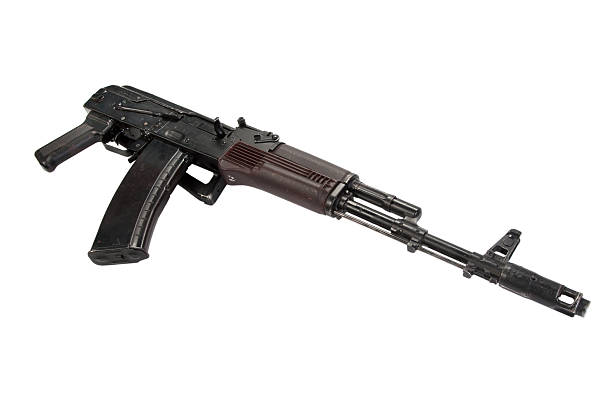 istock kalashnikov aks74 isolated on a white background 519626463