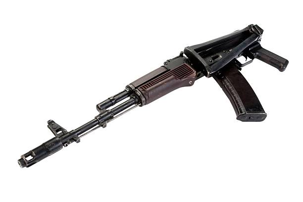 istock kalashnikov  assault rifle ak isolated on a white background 519626471