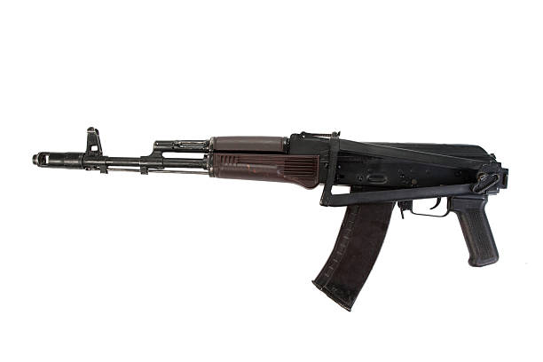 istock kalashnikov airborne assault rifle aks 74 519626473