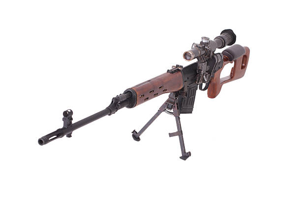 istock russian sniper rifle with optic sight 519626505
