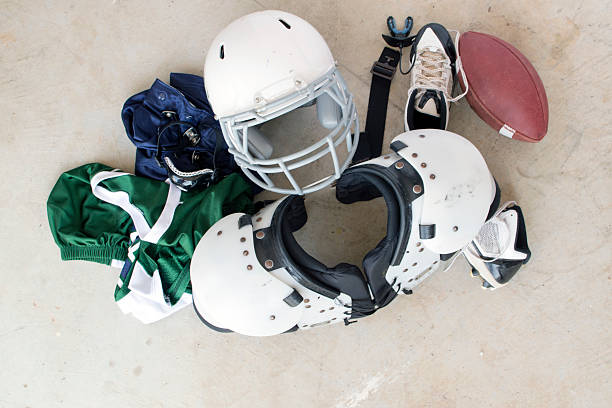 istock Football Safety Gear and Uniform 519626713