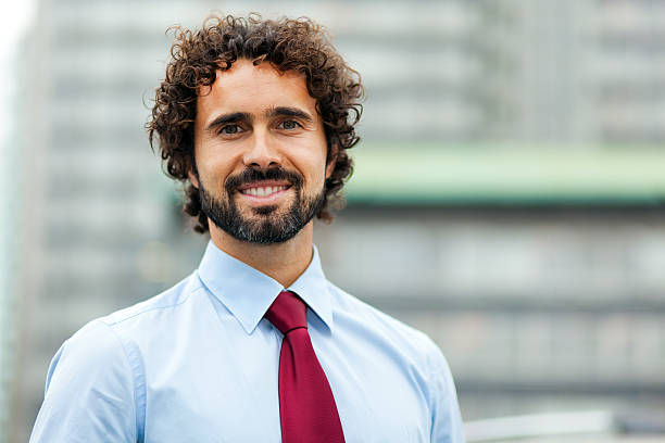 istock Handsome male manager outdoor 519643247