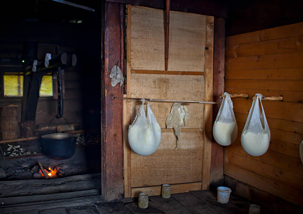 istock Cheese farm in mountains 519643481