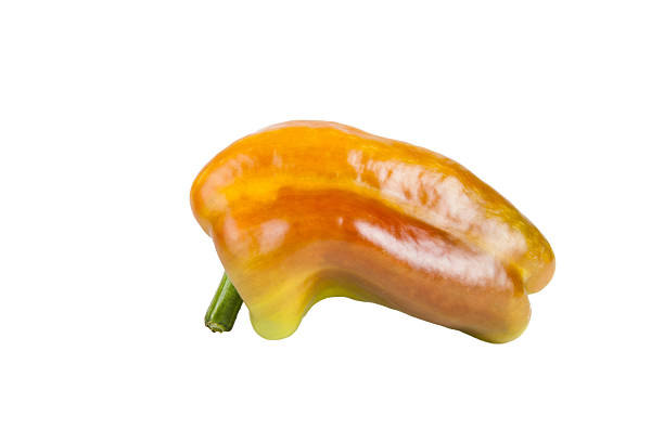 istock redhead sweet pepper isolated on white background 519645369