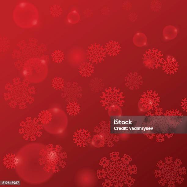 Christmas Red Background Stock Illustration - Download Image Now - Abstract, Backgrounds, Beauty