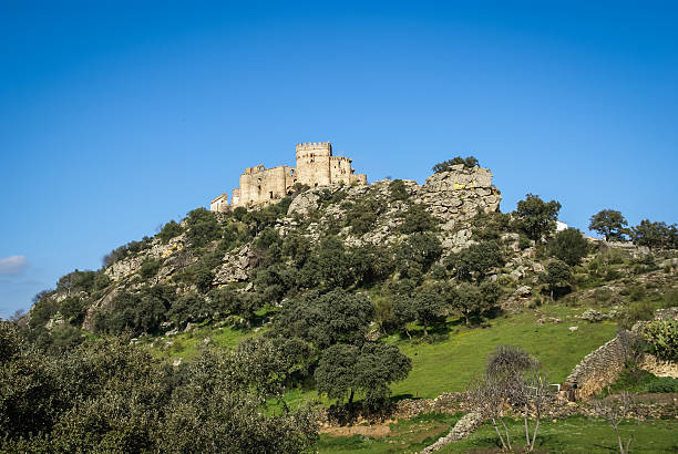 istock Castle at Belvis de Monroi, Estremadura, Spain 519649005