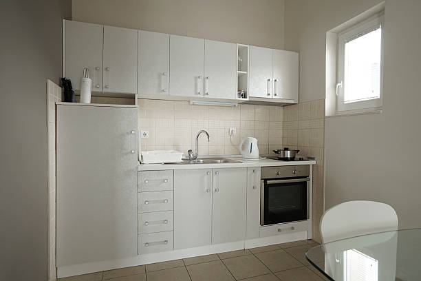 istock Interior of a kitchen in a guest house 519650184