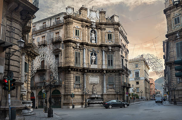 istock Quattro Canti (four corners) in Palermo, Sicily, Italy 519651360