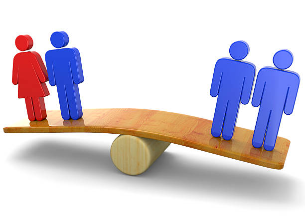 istock Equality Rights of Couple - Concept 3D 519655932