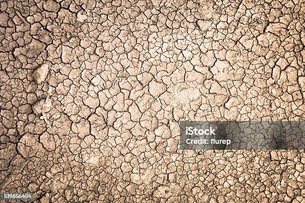 Cracked Ground On Earth Stock Photo - Download Image Now - Dry, Land, Dirt