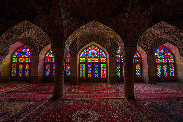istock Inside the Nasir ol Molk Mosque in Shiraz, Iran 519658950
