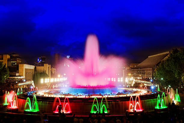 istock The famous Montjuic Fountain 519661091