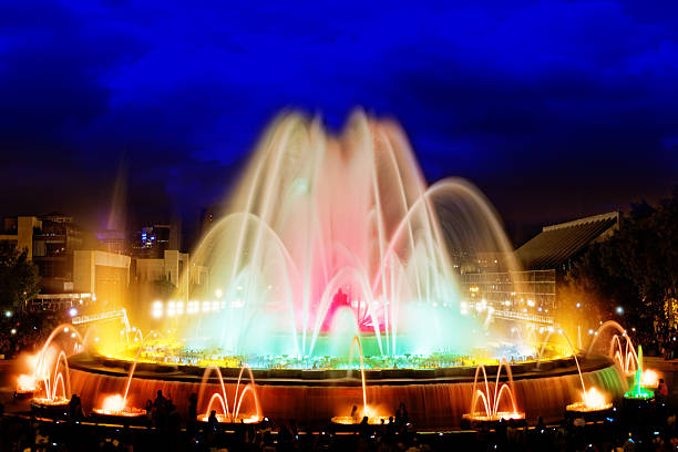 istock The famous Montjuic Fountain 519661099