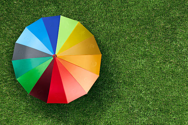 istock Currency units with colourful umbrella 519662039