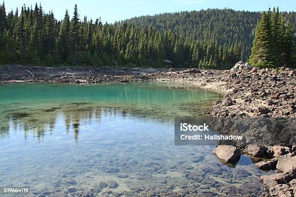 Turquoise Lake Stock Photo - Download Image Now - Beach, Blue, Day