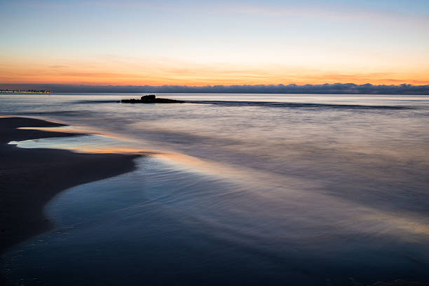 istock Sea sunset in Torrevieja beach. Spain. 519664325