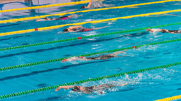istock Female swimmer swimming 519664874